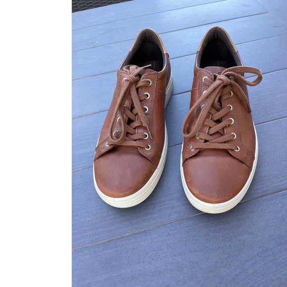 Ecco Other - ECCO Men's Soft Sneakers EURO Size 43 US Size 10 Brown Shoes
